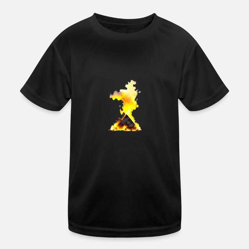 Fire Lager Kinder Funktions-T-Shirt