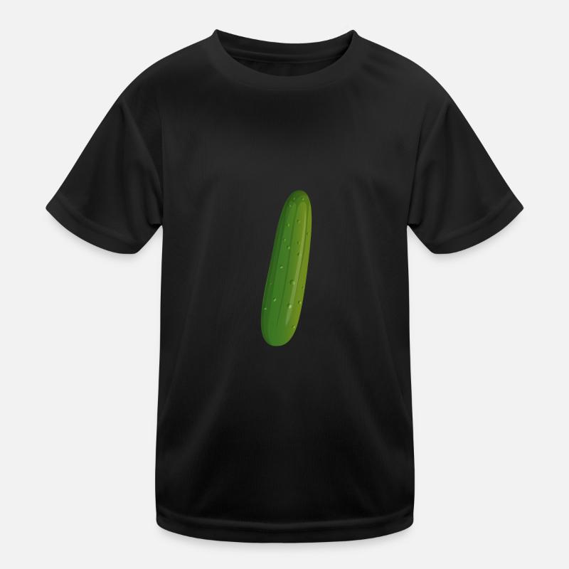 Cucumber vegetables Kids Functional T-Shirt