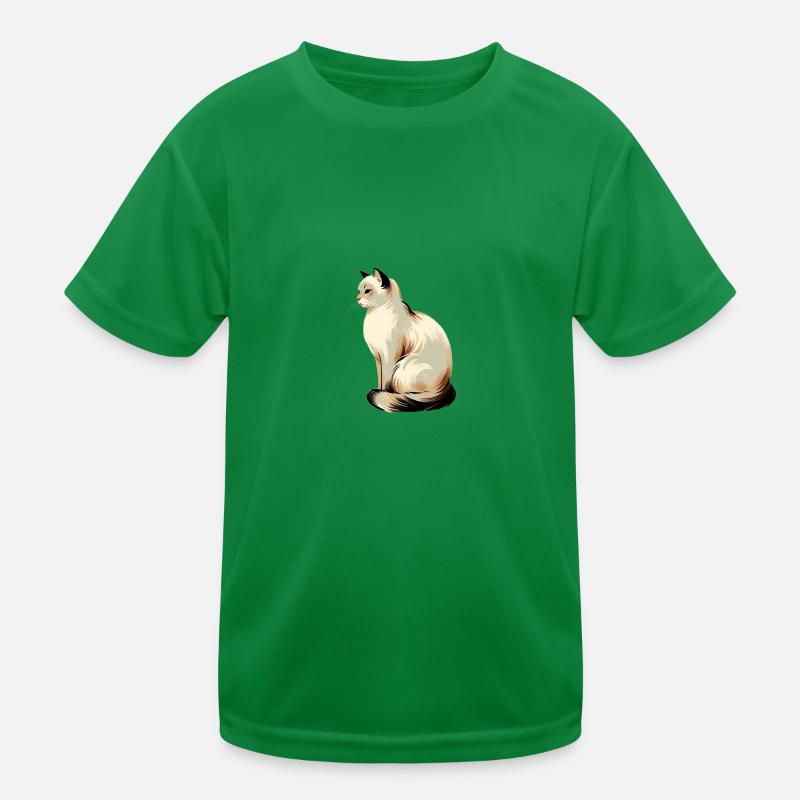 Graphismes de chat fantaisistes et élégants - Purrfectly Cra T-shirt sport Enfant