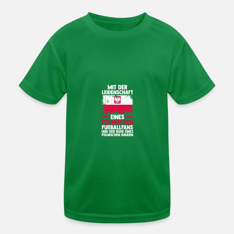 Polonais Pologne T-shirt sport Enfant