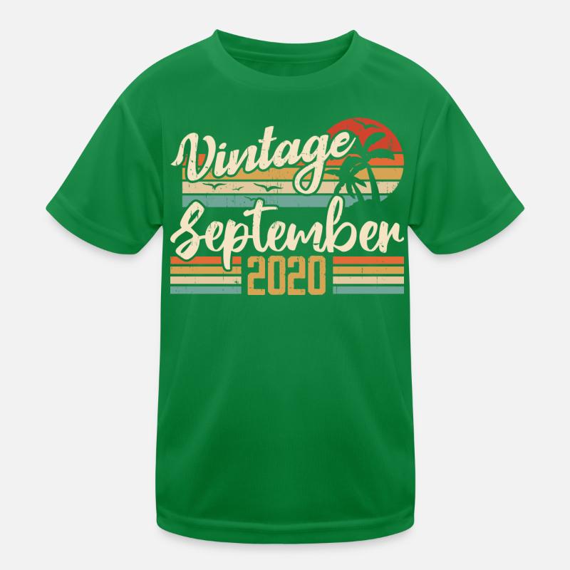 September 2020 Geburtstagsgeschenk September 2020 Kinder Funktions-T-Shirt