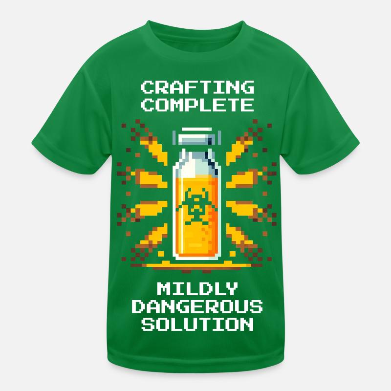 Crafting finished – tricky solution | Chemistry Kids Functional T-Shirt