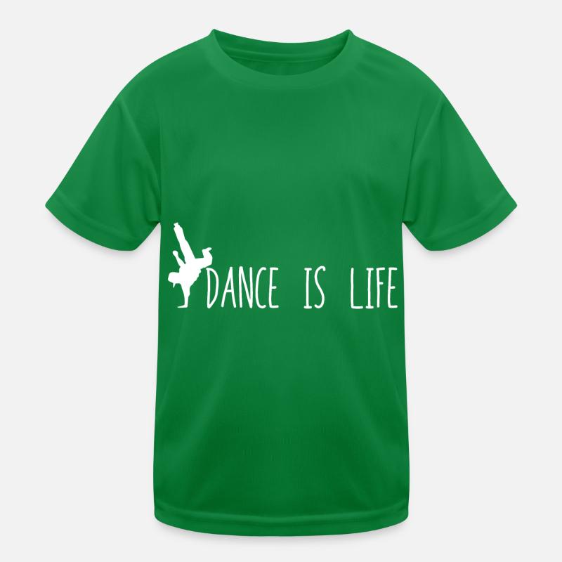 Tanzen Lebensstil Kinder Funktions-T-Shirt