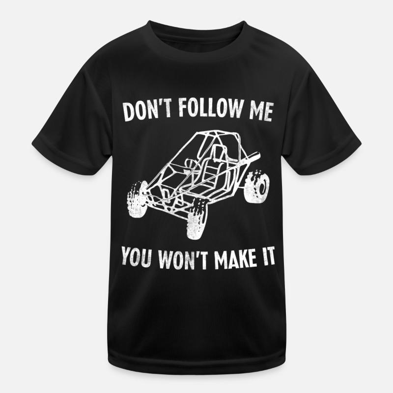 Dune Buggy Beach Buggy ne me suivez pas en disant T-shirt sport Enfant