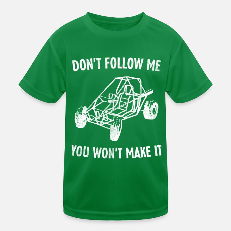 Dune Buggy Beach Buggy Don't Follow Me Saying Kids Functional T-Shirt