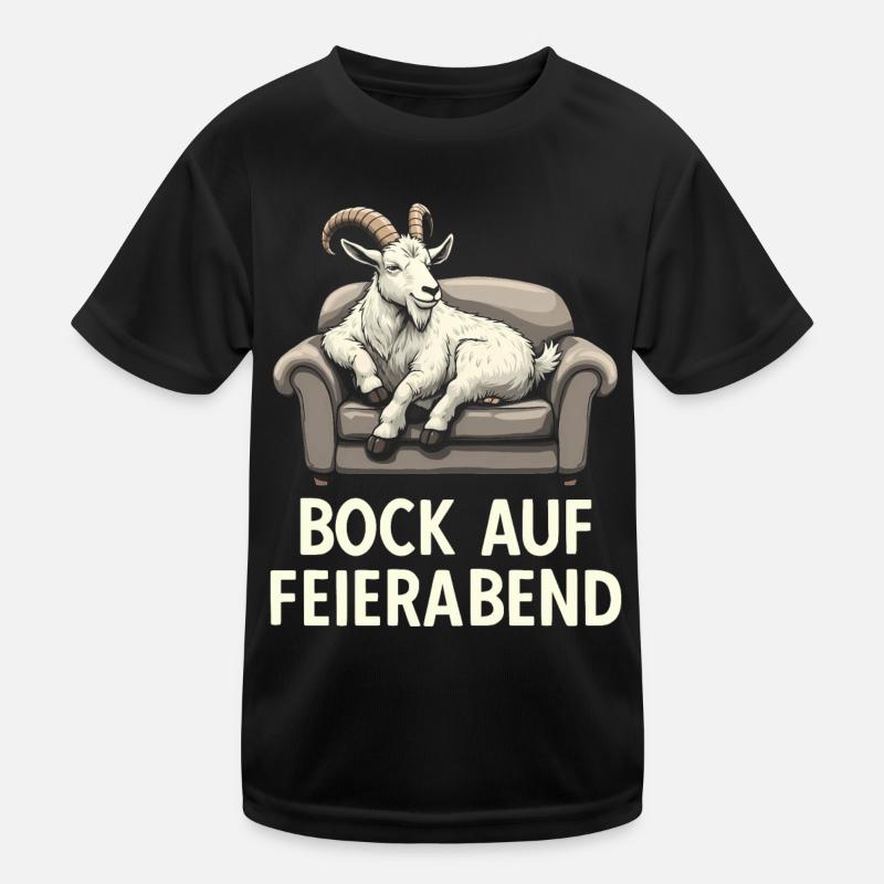 Feierabend Freizeit Urlaub Rente Vatertag Lustiges Kinder Funktions-T-Shirt