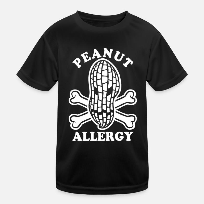 Peanut Allergy - Allergic to peanuts Kids Functional T-Shirt
