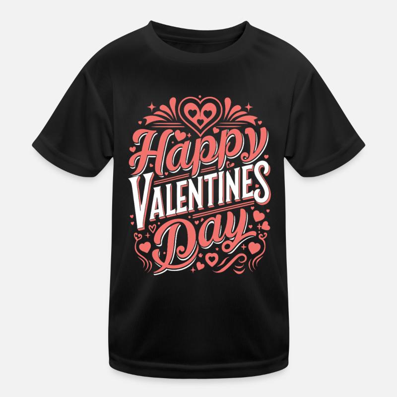 Joyeuse Saint-Valentin - Amour - Cadeau T-shirt sport Enfant
