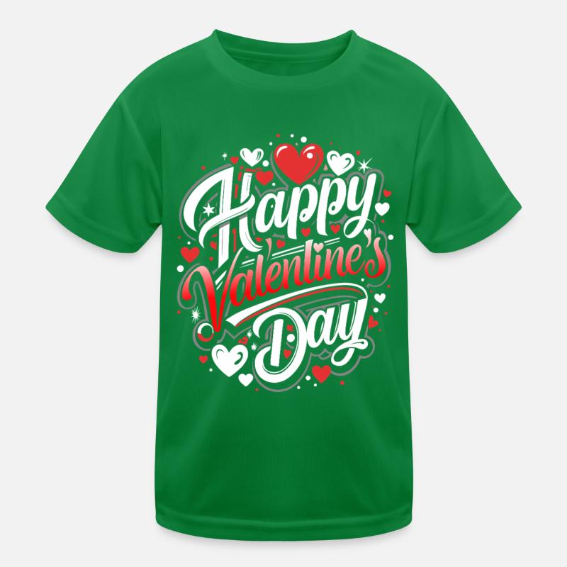 Joyeuse Saint-Valentin - Amour - Cadeau T-shirt sport Enfant