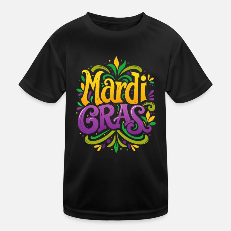 Mardi Gras - Carnaval - Costume - Cadeau T-shirt sport Enfant