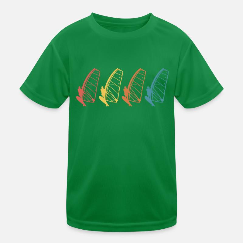 windsurf windsurfing T-shirt sport Enfant