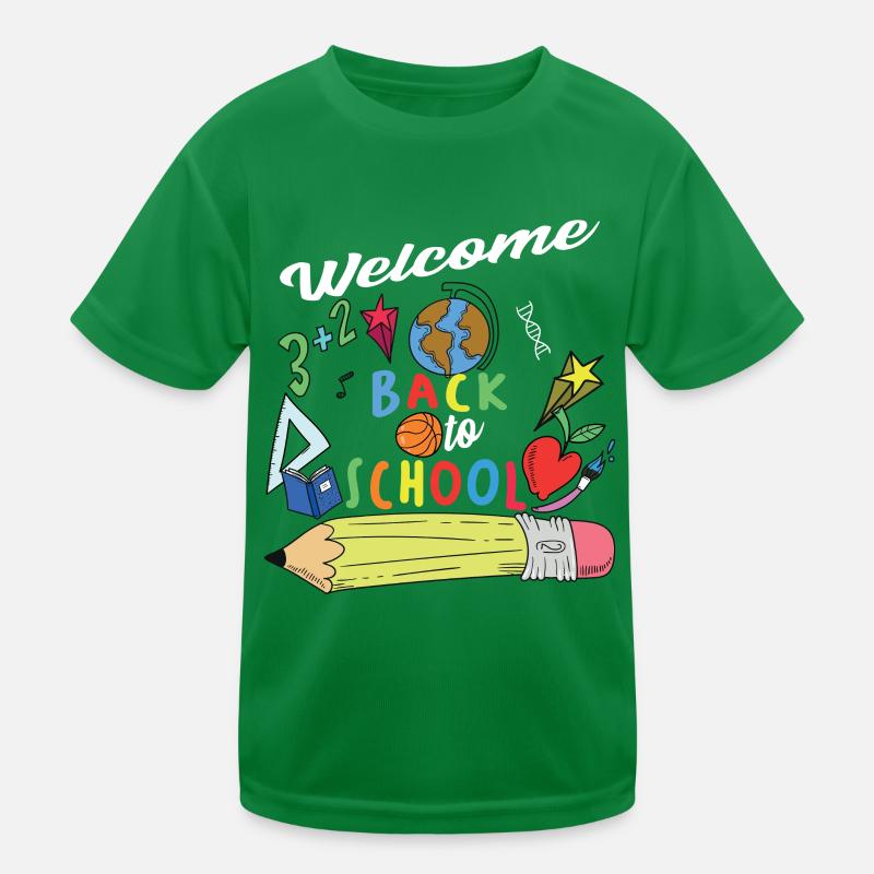 Back to School Kids Functional T-Shirt
