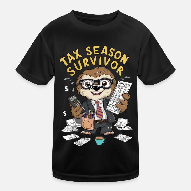Steuersaison Überlebender Kinder Funktions-T-Shirt