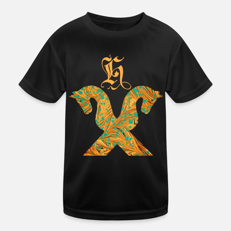 cheval pignon e 95 h T-shirt sport Enfant