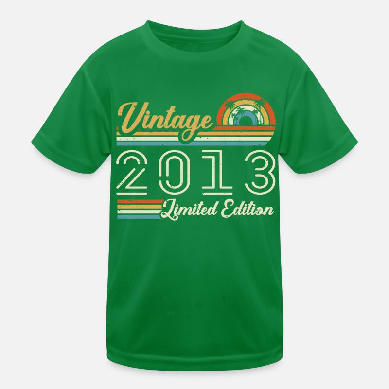 12-jähriges Jubiläum | Jahrgang 2013 Geschenk 2013 Kinder Funktions-T-Shirt