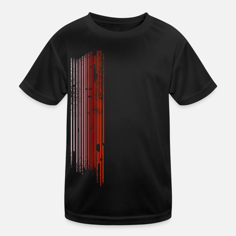 Design à rayures vintage T-shirt sport Enfant