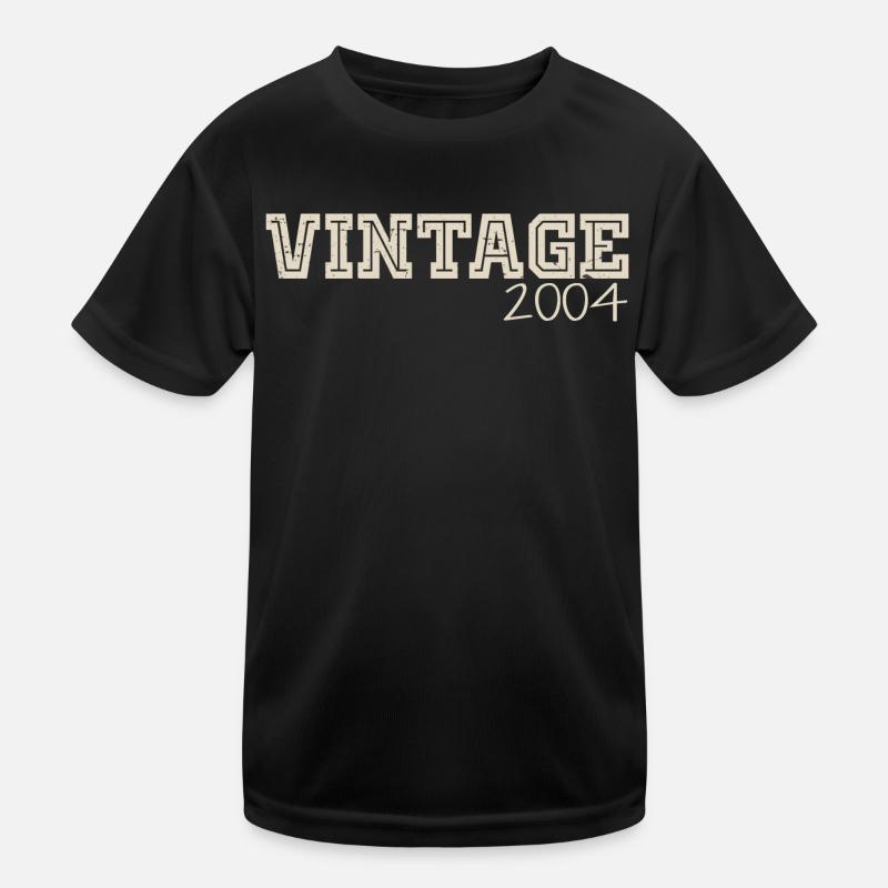 Vintage 2004 Original 2004 Rétro 2004 Cadeau 2004 T-shirt sport Enfant