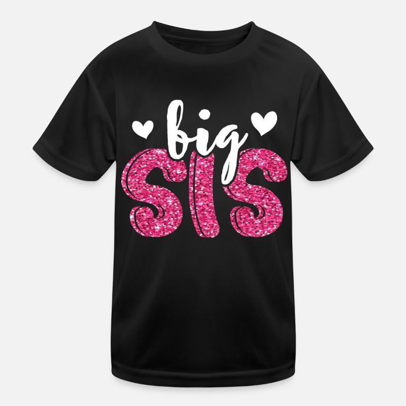 Big Sis Kids Functional T-Shirt