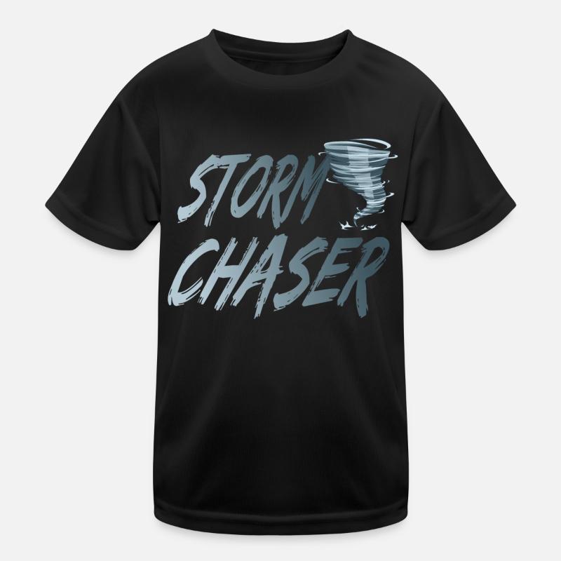 Storm cyclone for a storm chaser Kids Functional T-Shirt