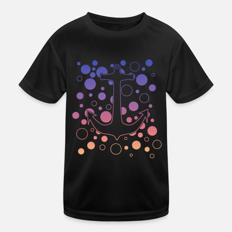 Anker Kinder Funktions-T-Shirt