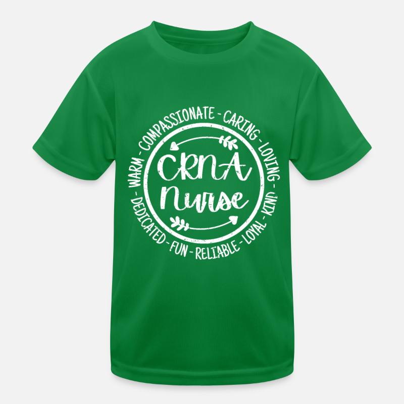Infirmière anesthésiste autorisée certifiée CRNA T-shirt sport Enfant