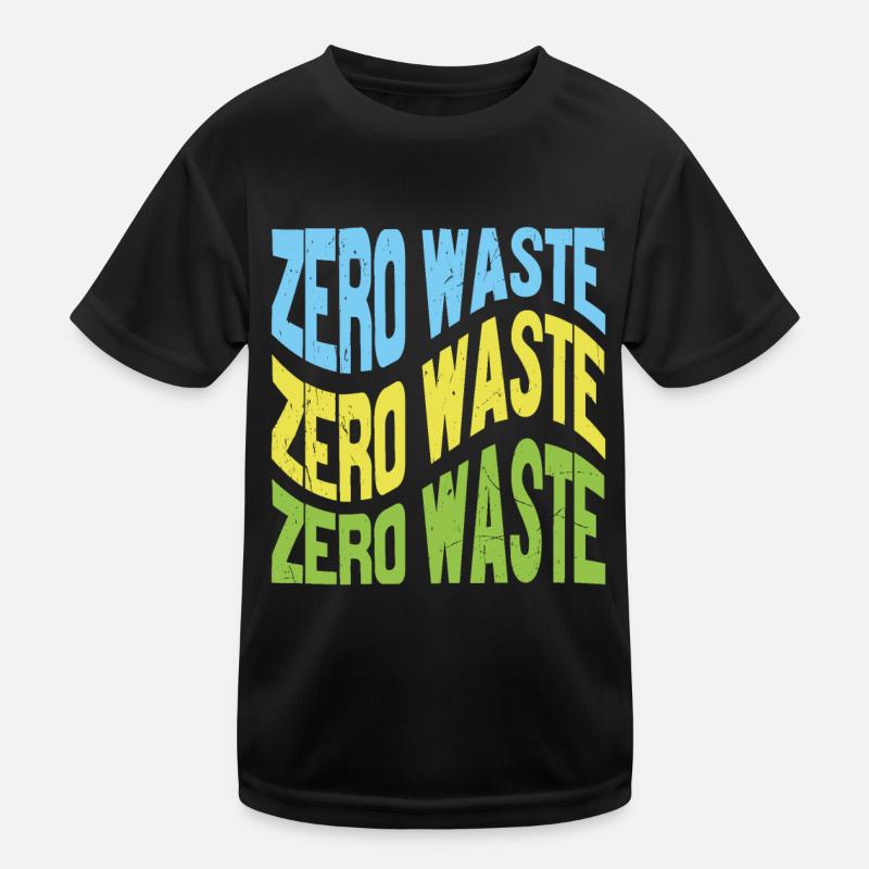 Zero Waste Motivationsangebote Kinder Funktions-T-Shirt