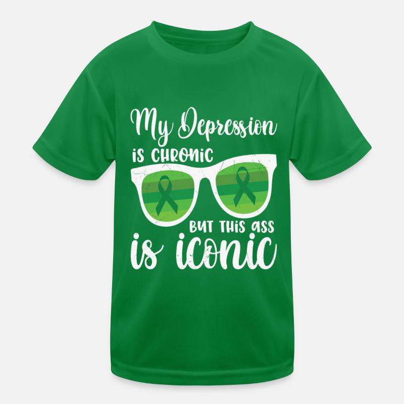 Eff My Anxiety Anxiété Citations T-shirt sport Enfant
