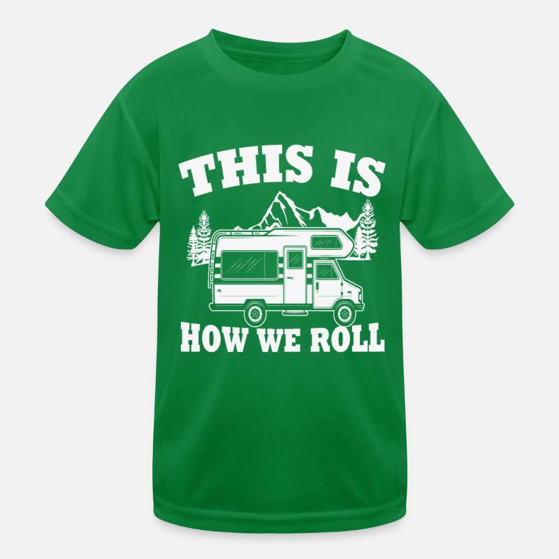 Voici comment nous roulons des devis de camping T-shirt sport Enfant