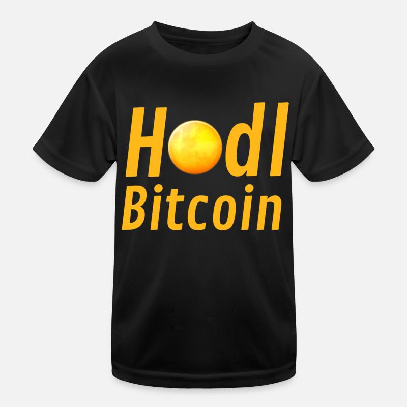 Hodl Bitcoin Kinder Funktions-T-Shirt