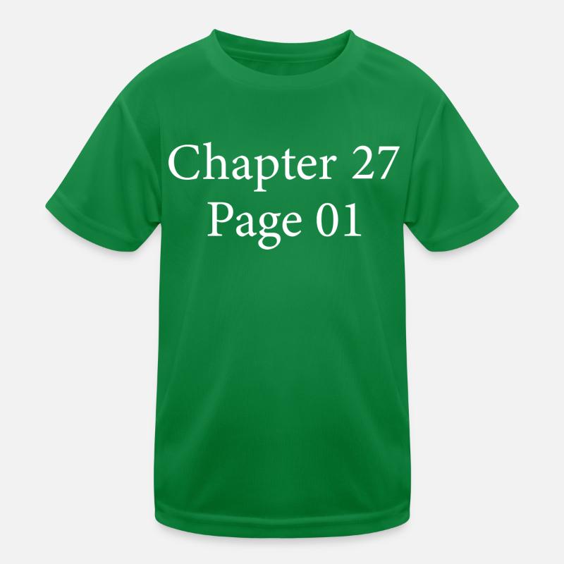 Chapter 27 Page 1 | Cadeau 27e Anniversaire 27 ans T-shirt sport Enfant