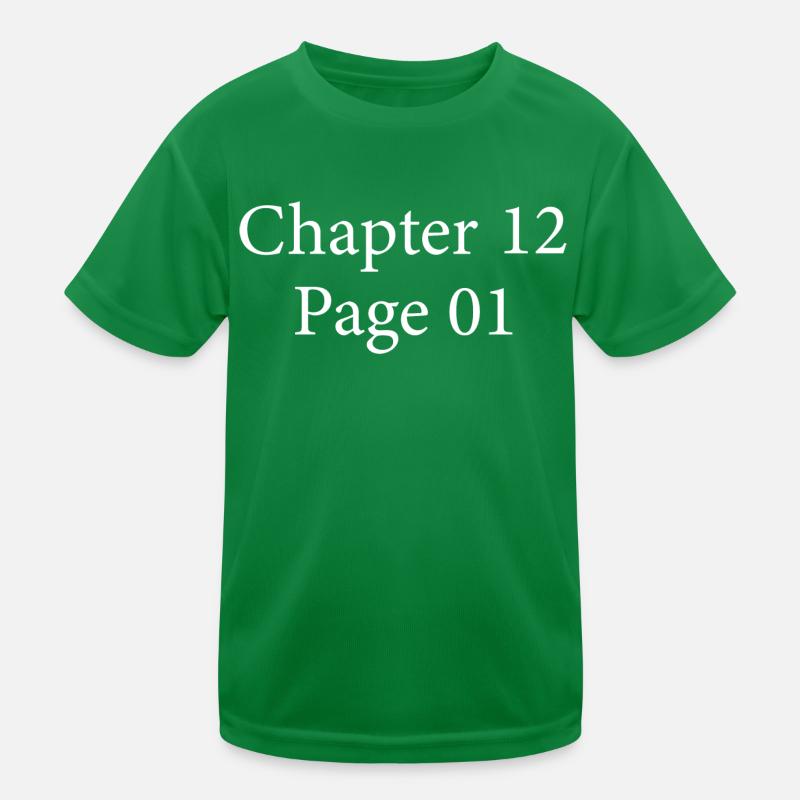 Chapter 12 Page 1 | Cadeau 12e Anniversaire 12 ans T-shirt sport Enfant