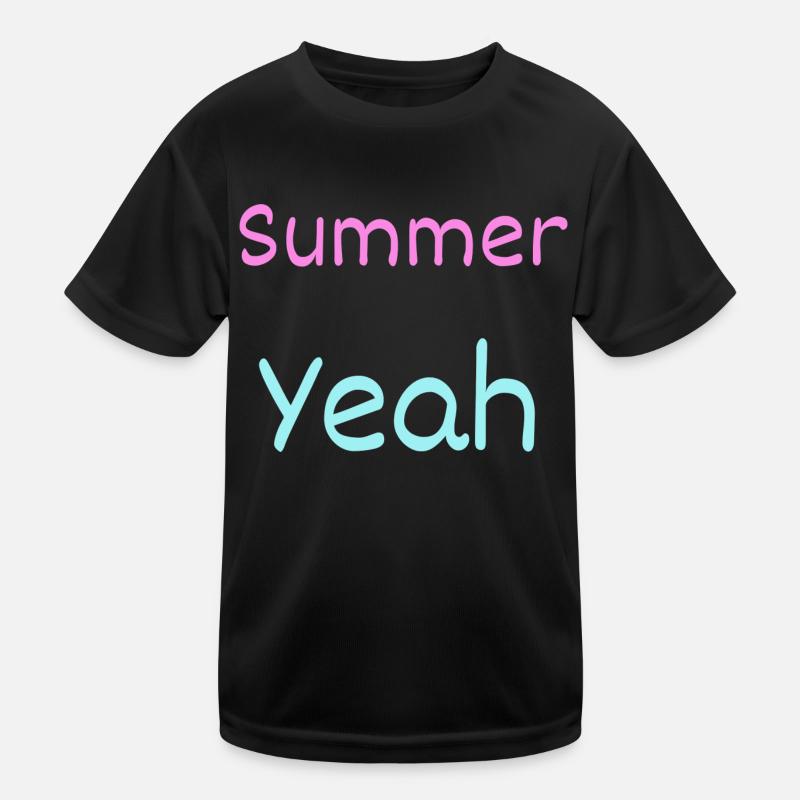 Sommer Kinder Funktions-T-Shirt