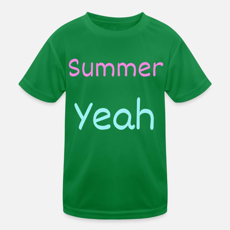 Summer Kids Functional T-Shirt