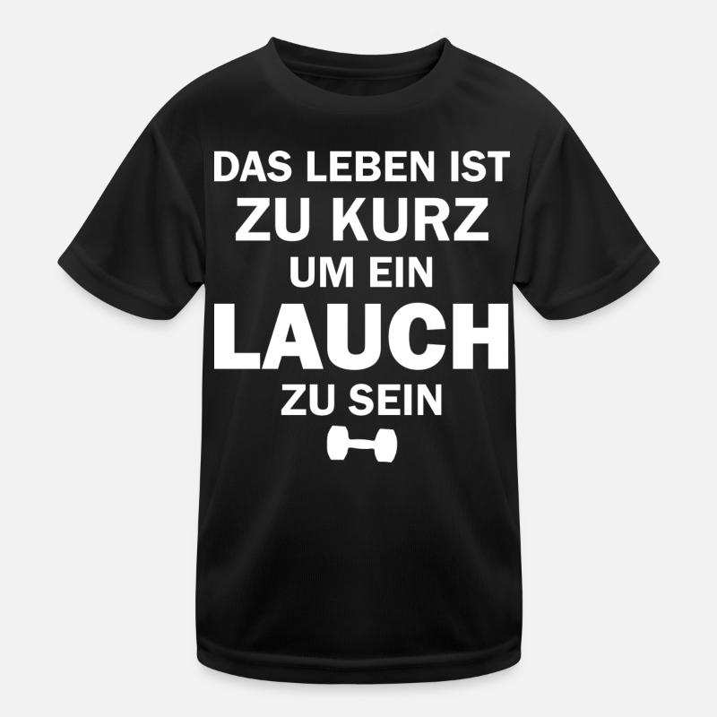 Culturiste sort T-shirt sport Enfant
