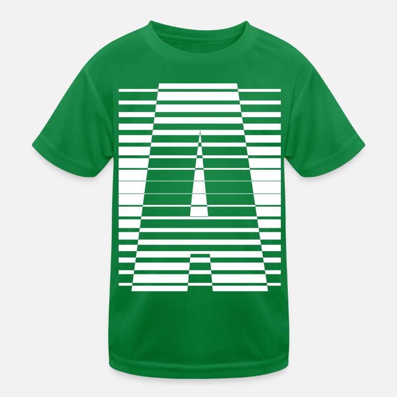 LETTER A Kids Functional T-Shirt