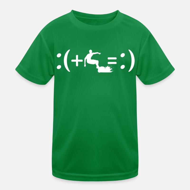 Le surf me rend heureux, formule du bonheur T-shirt sport Enfant