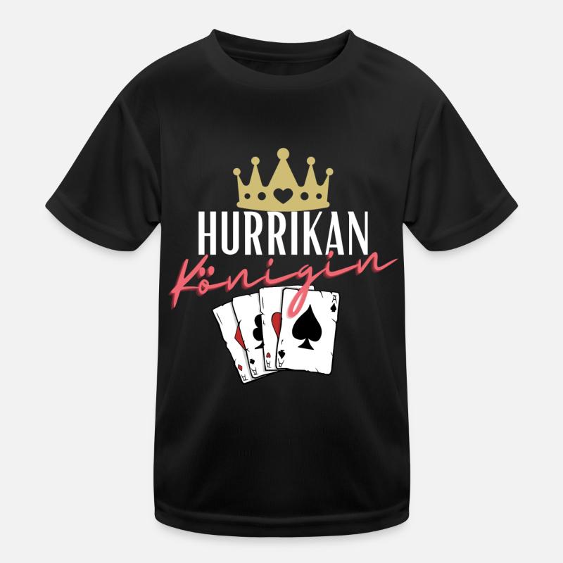 Reine de l’ouragan T-shirt sport Enfant