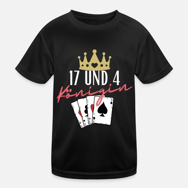 17 et 4 Queen T-shirt sport Enfant