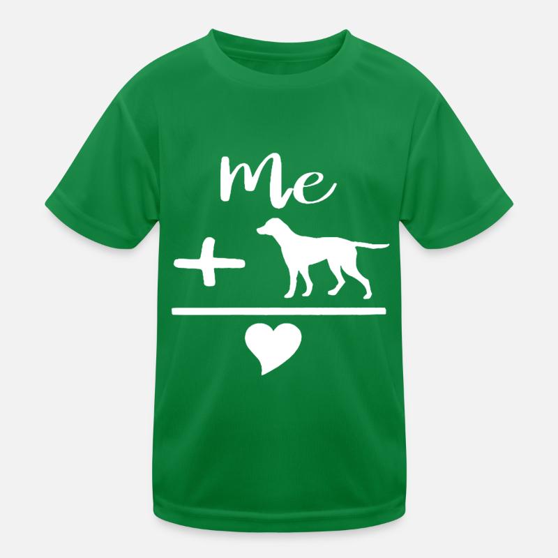 Me And My Dog Kids Functional T-Shirt