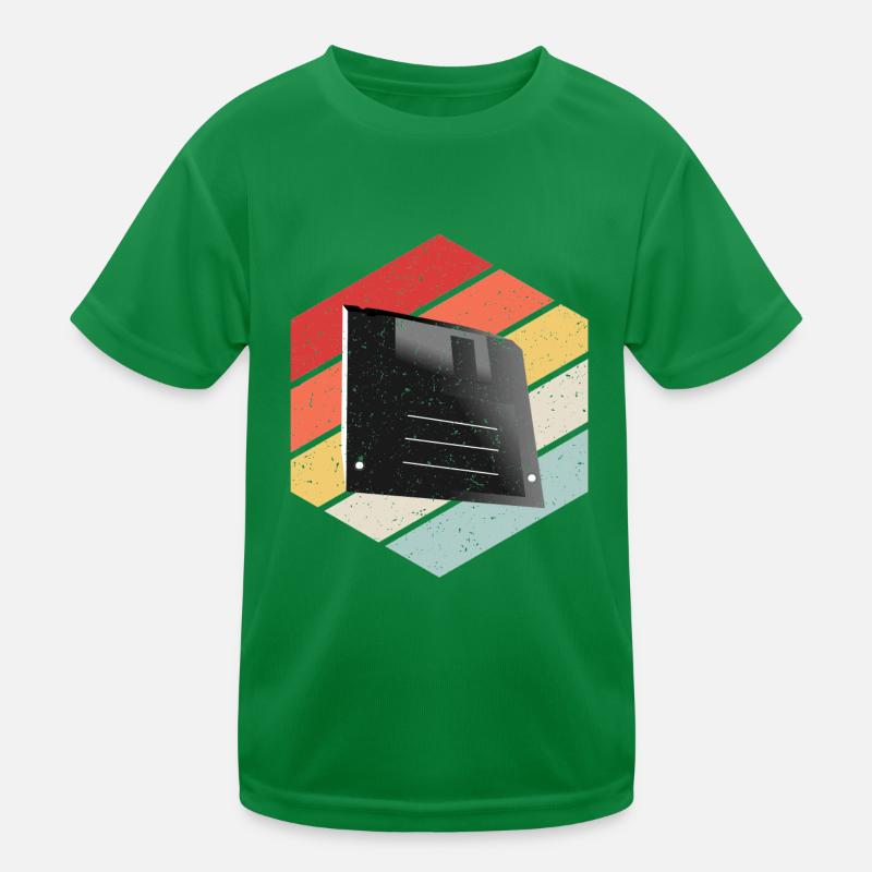 Disquette Floppy Disk T-shirt sport Enfant