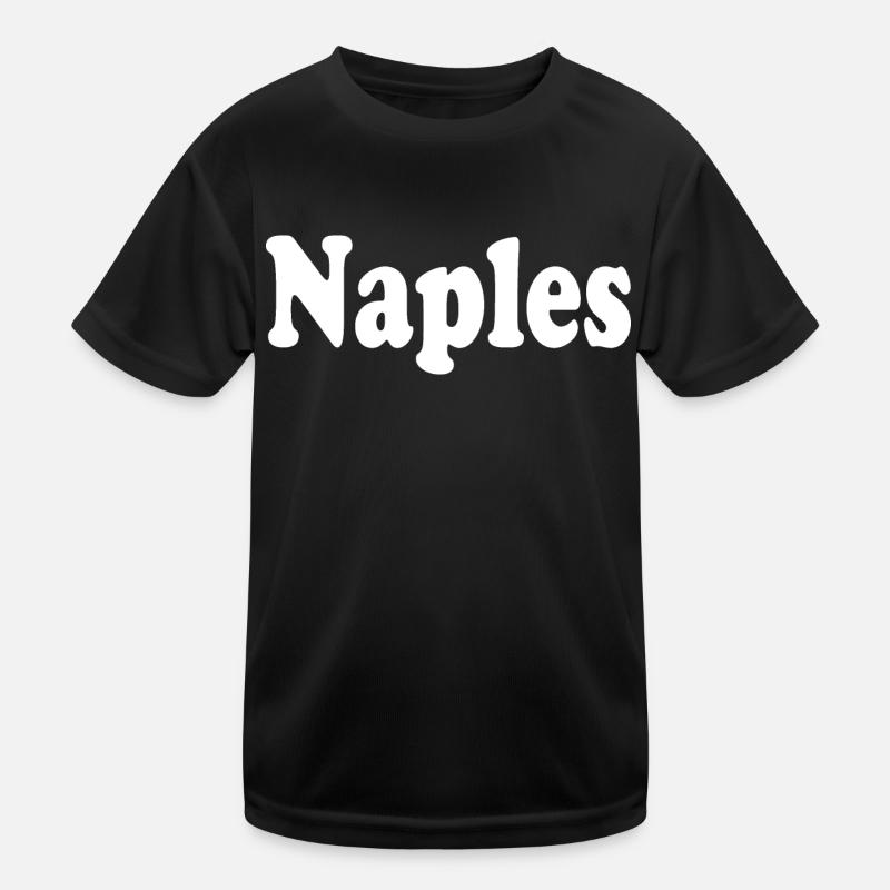 naples Napoli Neapel Kinder Funktions-T-Shirt