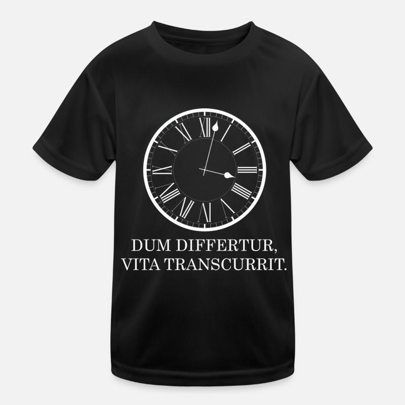 while you put it off, life goes by l Kids Functional T-Shirt