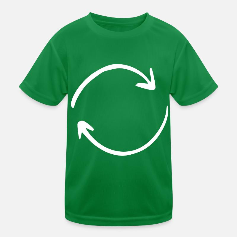 Flèche dessin esquisse blanc T-shirt sport Enfant