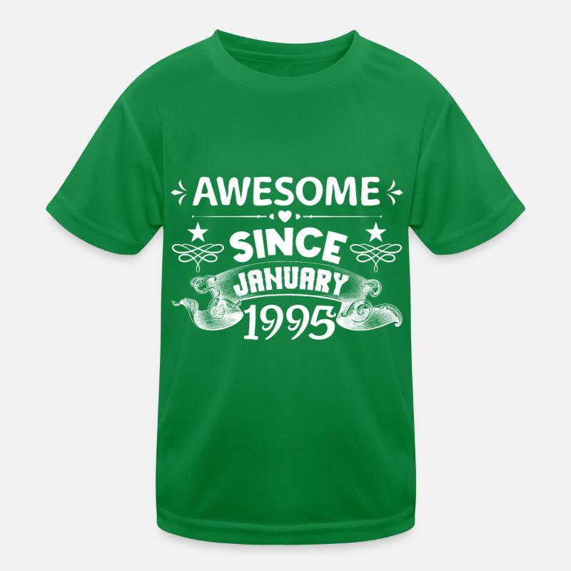 January 1995 | Awesome since January 1995 T-shirt sport Enfant