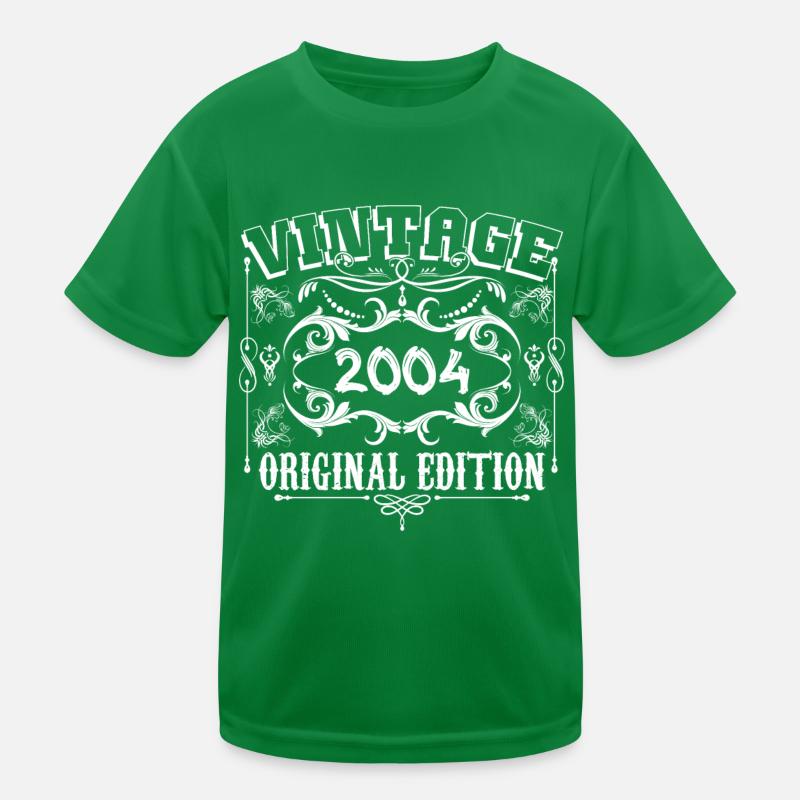 2004 | Vintage Original Edition 2004 birthday T-shirt sport Enfant