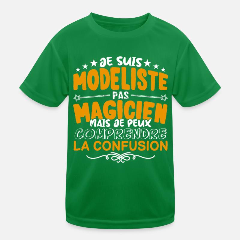 Modeliste | Modeliste pas Magicien | Meilleur Mode T-shirt sport Enfant