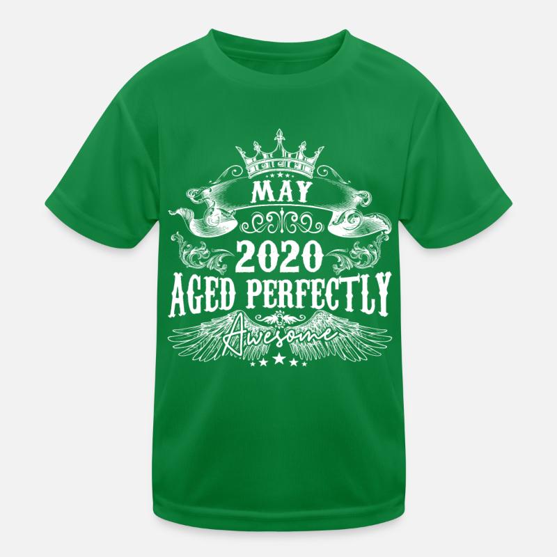 2020 | May 2020 birthday Aged Perfectly T-shirt sport Enfant