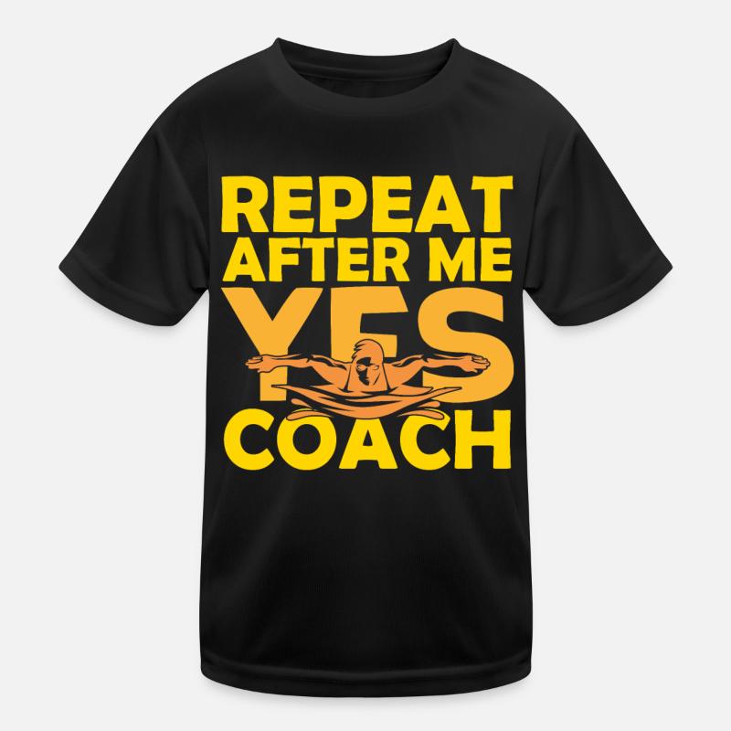 Schwimmtrainer | Geschenk Coach Schwimmen Das Beste Kinder Funktions-T-Shirt