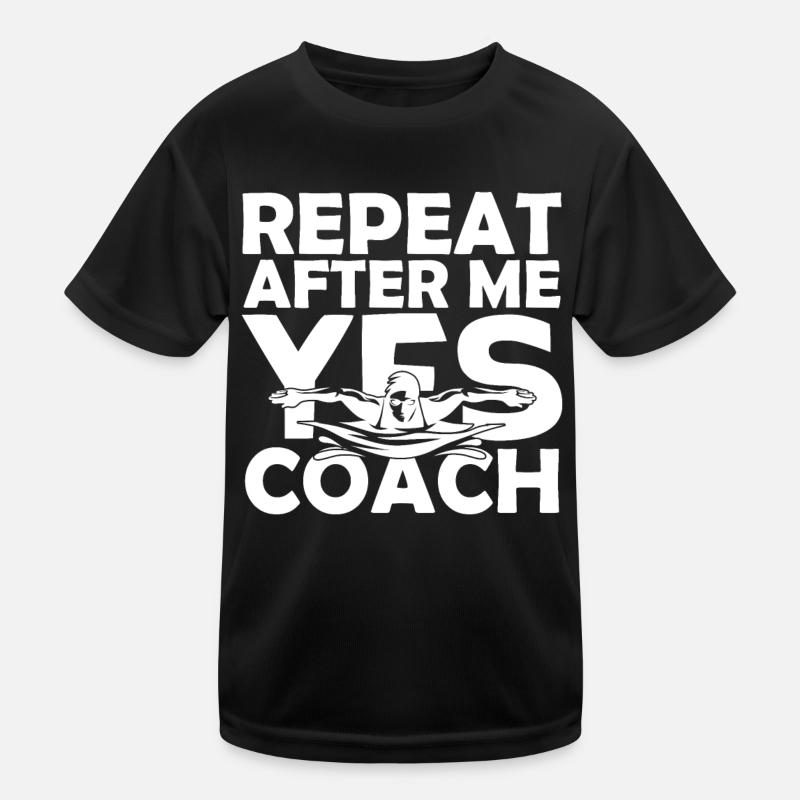 Schwimmtrainer | Geschenk Coach Schwimmen Das Beste Kinder Funktions-T-Shirt