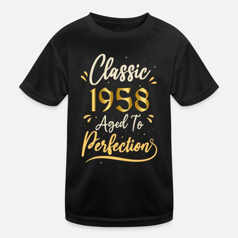 1958 Geburtstagsgeschenk 1958 Classic 1958 Kinder Funktions-T-Shirt
